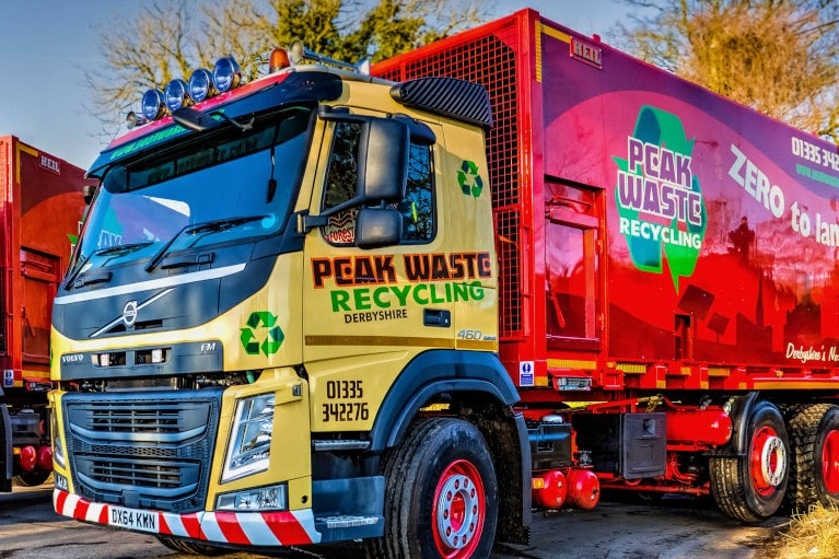 Trade Waste Lorry from Peak Waste